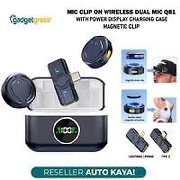 aux bluetooth: Mobi Center/ Моби Центр Беспроводная петличная система Mic Clip On — 1