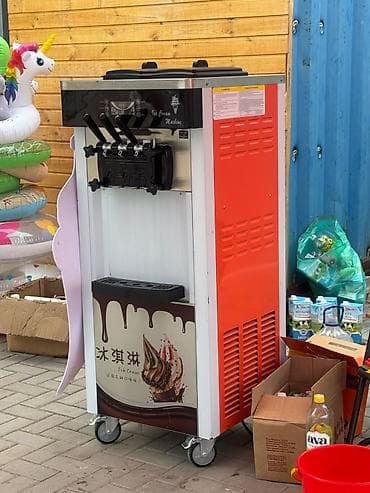 Бизнес үчүн жабдуулар: Фризер для мягкого мороженого YKF‑8228 + стабилизатор — 3