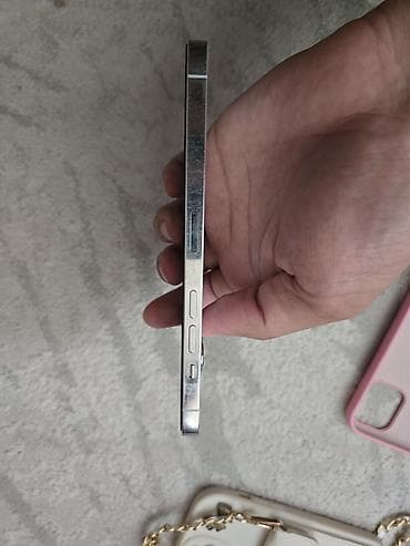 IPhone 12 Pro Max, Б/у, 128 ГБ, Серебристый, Чехол, 92 % — 10