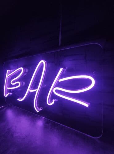 изготовление рекламных вывесок: | Неоновые вывески, | Монтаж, Снятие размеров, Разработка дизайна — 2