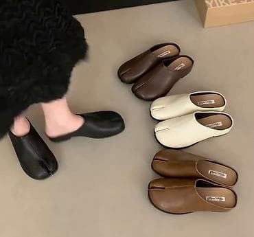 обувь ручной работы: Таби-тапочки (мюли) с раздельным большим пальцем - Формат: закрытые — 2