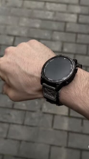 smart watch умные часы gt08: Умные часы GS Tactix с круглым черным циферблатом и светлым ремешком — 4