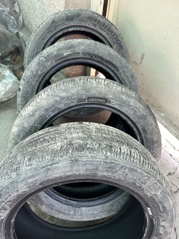 куплю шины бу бишкек: Шины 185 / 55 / R 15, Всесезонная, Б/у, Комплект, Легковые, Корея, Hankook — 4