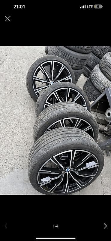 шины на x5: Колеса в сборе 275 / 35 / R 20, Всесезонная, Б/у, Комплект, Легковые, Литые, отверстий - 5 — 3