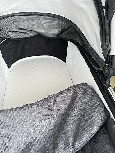 реставрация матрас: Коляска, Другой бренд, цвет - Серебристый, Б/у, Самовывоз — 7