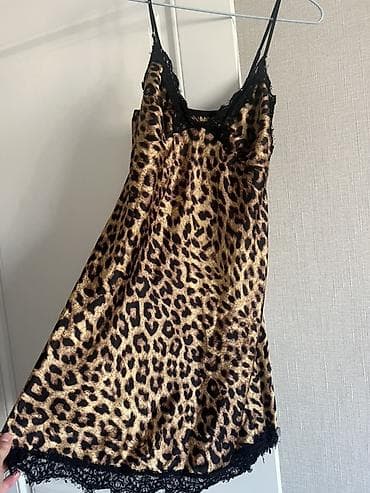 Сырт кийим: Комплект, Пеньюар, Атлас, Гүлдүү тор менен — 2