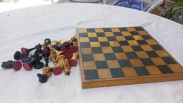 Спорт жана эс алуу: Шахматы деревянные советские. состояние хорошее все фигурки родные — 6