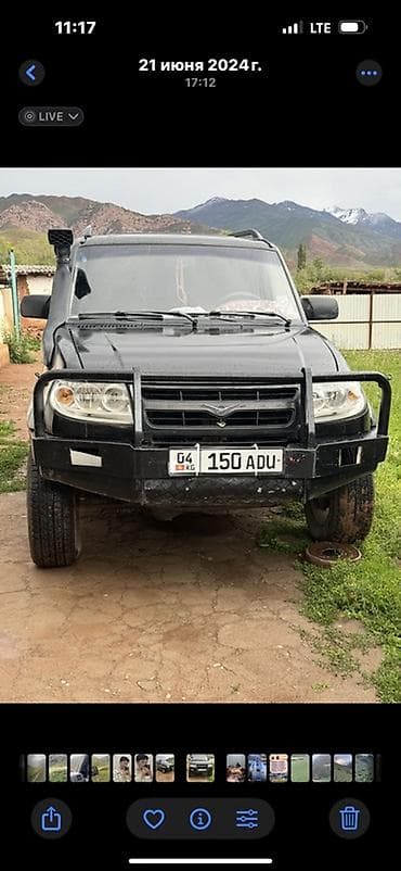 lada 06: УАЗ Patriot: 2007 г., 2.7 л, Механика, Бензин, Внедорожник — 2