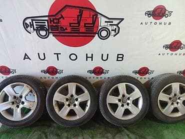 audi 2 6: Колеса в сборе 205 / 55 / R 16, Лето, Комплект, Легковые, Литые, отверстий - 5 — 1
