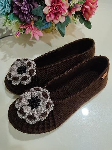 ecco biom: Домашние тапочки, 37, Новый, цвет - Коричневый, Самовывоз — 1