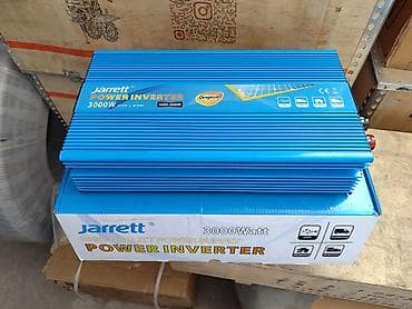 Инверторы: Инвертор мощности Jarrett JARN-3000W - Назначение: преобразование DC — 9