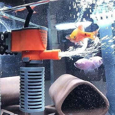 Аквариумы: Внутренний аквариумный фильтр HXILONG Small Internal Filter (модель — 1