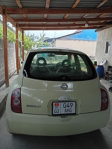mini cuper: Nissan March: 2003 г., 1.4 л, Автомат, Бензин, Хэтчбэк — 2