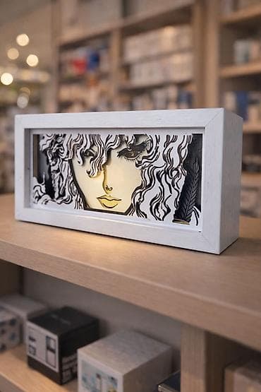 наклейки для стен: Ночник‑фигурка «Утёнок» + декоративные световые боксы с вырезанным — 2