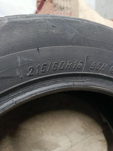 82 2: Шины 215 / 60 / R 16, Лето, Б/у, 1 шт, Легковые, FIRESTONE — 1