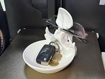 оправа очки: Подставка-органайзер Ele Hazar «Skull Bowl + Glasses Holder» - — 2