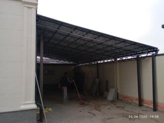 мини цех ищет работу: Ученики сварщика учим и платим за работу учим делать навесы любой вид — 11