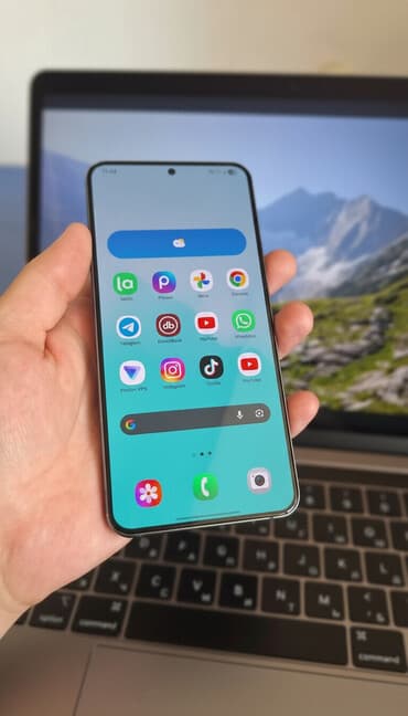 самсунг с32: Samsung Galaxy S22 Plus, Б/у, 256 ГБ, цвет - Серый, 1 SIM — 2