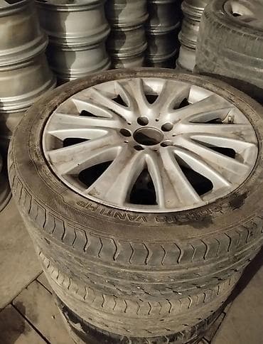 monoblok r18: Литые Диски R 18 Mercedes-Benz, Комплект, отверстий - 5, Б/у — 3