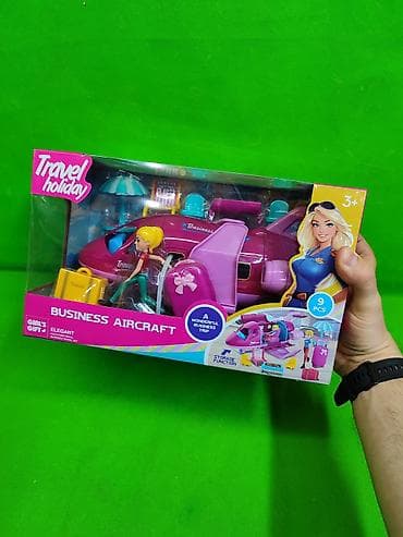 Детские электрокары: Кукла с самолётом игрушка детская✈️ Комплектация товара: самолёт — 6