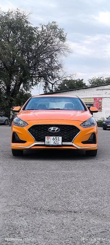 70 сом: Hyundai Sonata: 2019 г., 2 л, Автомат, Газ, Седан — 2