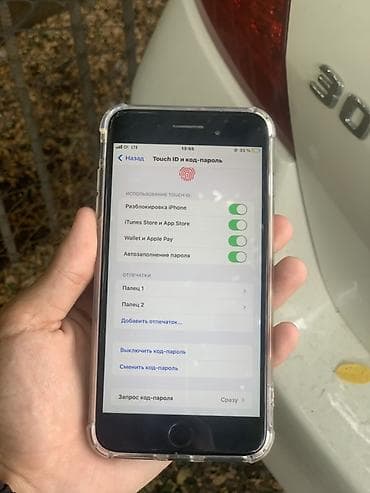 iphon 8 plus: IPhone 8 Plus, Б/у, 64 ГБ, Черный, Чехол, 100 % — 4