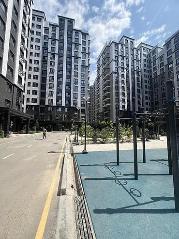 Квартиры: 2 комнаты, 75 м², Асанбай мкр Элитка, 13 этаж, ПСО (под самоотделку) — 2