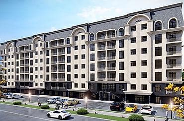город кант продажа квартир: 3 комнаты, 88 м², Элитка, 2 этаж, Готовая ПСО (под самоотделку) — 3