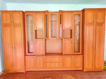 шыкав: Стенка-шкаф, Тип стенки-шкафа: Модульная, Для зала, Особенности: С отделением под телевизор — 3