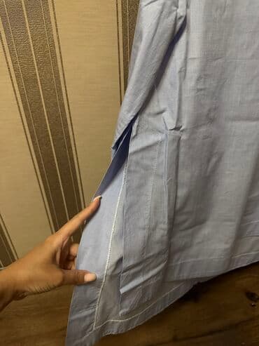 imperial: Продаю стильную рубашку,пр-во Италия,качество отличное,в нежно голубом — 4