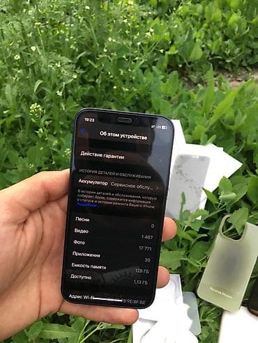 apple iphone 4s: IPhone 12 mini, 128 ГБ, Черный, Защитное стекло, Чехол, Коробка, 74 % — 10