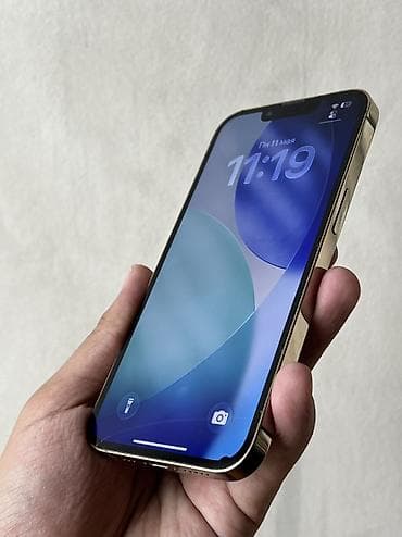 айфон запчас: IPhone 13 Pro, Б/у, 128 ГБ, Золотой, Чехол, 74 % — 8