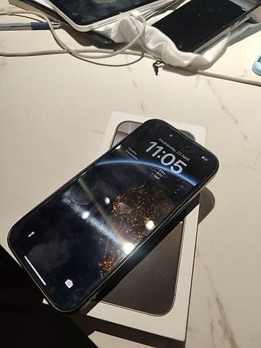 redmi 3: IPhone 16 Pro Max, Б/у, 512 ГБ, Natural Titanium, Чехол, Коробка, 90 % — 8