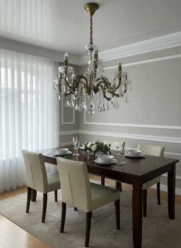 Классическая потолочная Чешская хрустальная люстра . - Стиль