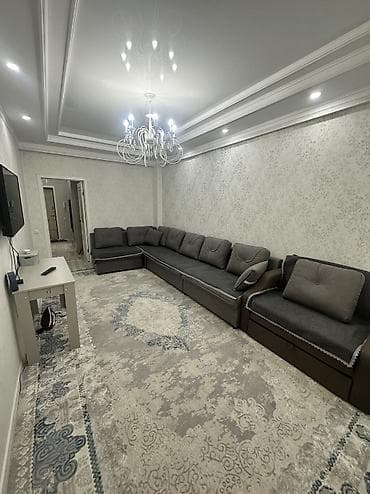 Недвижимость: 1 комната, 46 м², ул. Ахунбаева / Бакаева 2 этаж, Евроремонт — 2