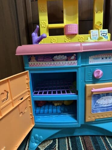 интерактивная игрушка: Детская игровая кухня «Даша-путешественница» Яркий пластиковый — 4