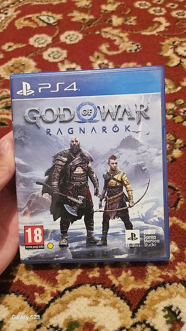 God of War Ragnarök — диск для PS4 (официальное издание на Blu‑ray)
