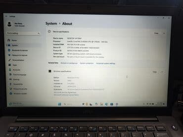 русификация бортовых компьютеров: Ультрабук, Dell, 16 ГБ ОЗУ, Intel Core i5, Б/у, Для работы, учебы, память SSD — 4