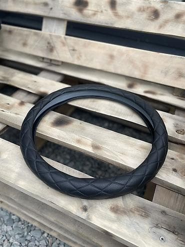 e star: Экокожа Чехол на руль, цвет - Черный — 4