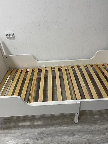 кровать с ящиками односпальная: Детская односпальная кровать, Б/у, Для девочки, Для мальчика, С матрасом, Дерево, Самовывоз, Бесплатная доставка — 4