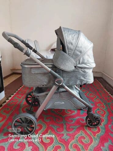 тельфер пр во болгария: Коляска, цвет - Серебристый, Б/у — 1