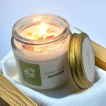 продаю свечи: Ароматические свечи в стеклянных банках с металлической крышкой - — 7