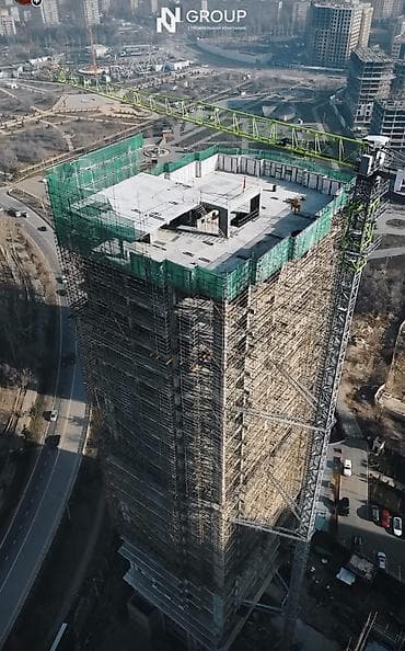 kant flat: 4 комнаты, 124 м², Элитка, 22 этаж, Готовая ПСО (под самоотделку) — 7