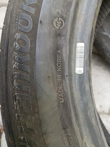 s1: Шины 215 / 55 / R 17, Лето, Б/у, Пара, Легковые, Корея, Hankook — 3