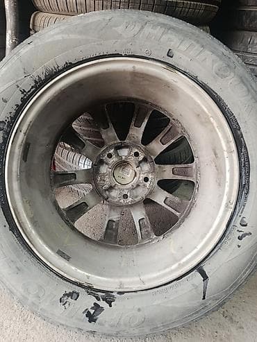 rf1 rf2: Колеса в сборе 205 / 65 / R 16, Всесезонная, Б/у, 1 шт, Легковые, Литые, отверстий - 5 — 4