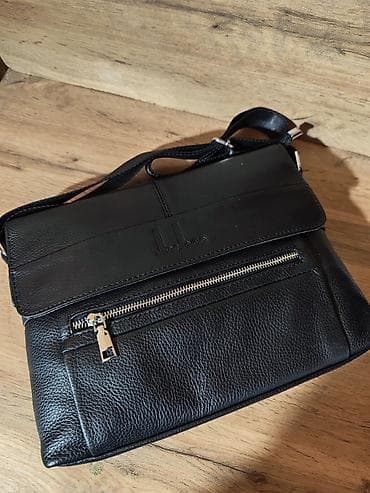 Барсетка, Материал: Натуральная кожа, Новый