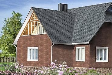 Ашкана буюмдары: Фасадная плитка хауберк, хауберг декор фасада материал для фасада — 3