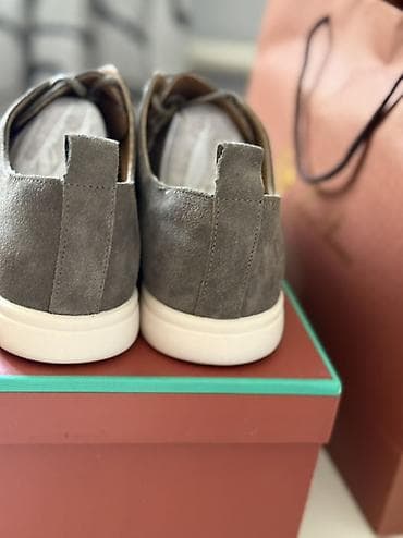 lining 38: Мужские туфли, 38, Loro Piana, Новый, цвет - Серый, Самовывоз, Платная доставка — 4