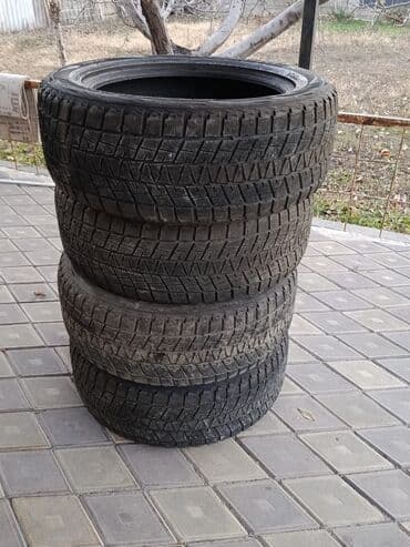 шина на ниве: Шины 275 / 50 / R 20, Зима, Б/у, Комплект, Внедорожные (АТ/МТ), Япония, Bridgestone — 4