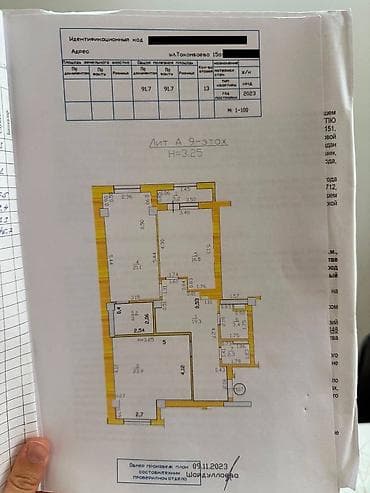 2 комнаты, 92 м², Асанбай мкр Элитка, 9 этаж, Евроремонт
